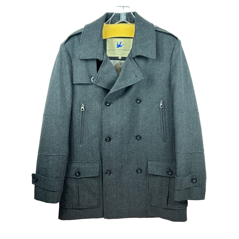 Charcoal Pea Coat